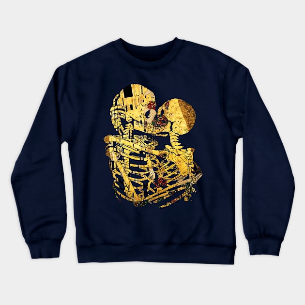 the kiss Crewneck Sweatshirt by Lamink